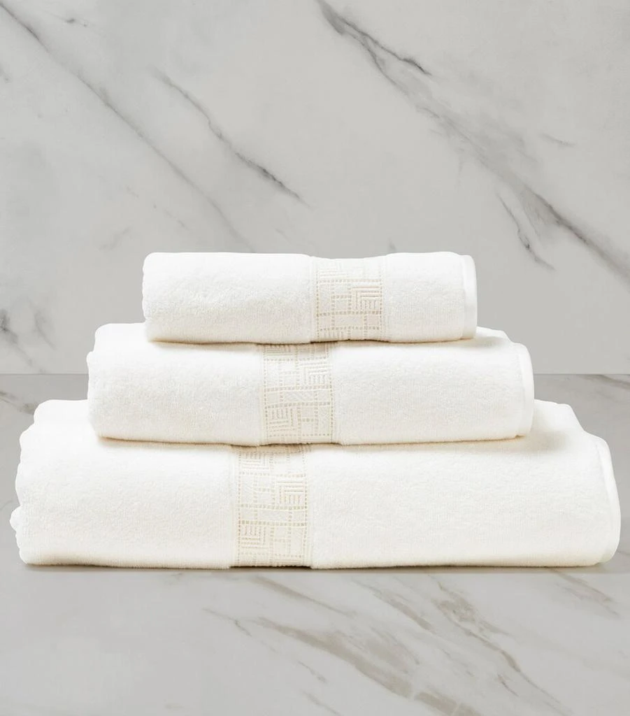Frette Maze Lace Bath Towel 2