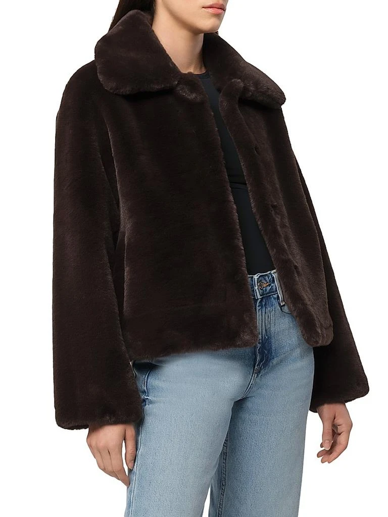 Apparis Elis Faux Fur Cropped Jacket 4