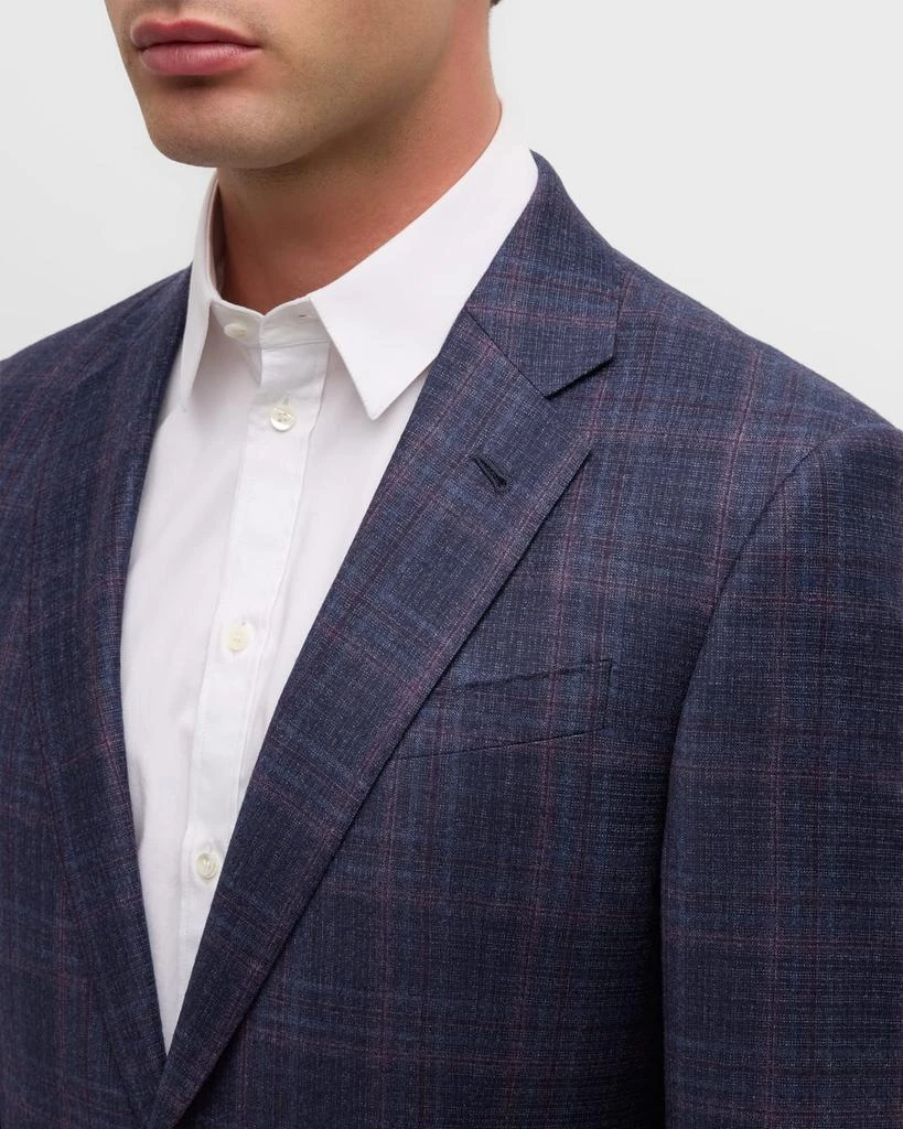 Emporio Armani Men's Plaid Sport Coat 7