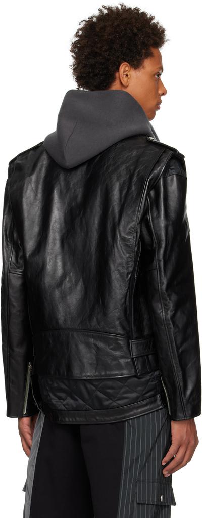 Black Schott Leather Jacket – On Sale Now with Up to 70% Off