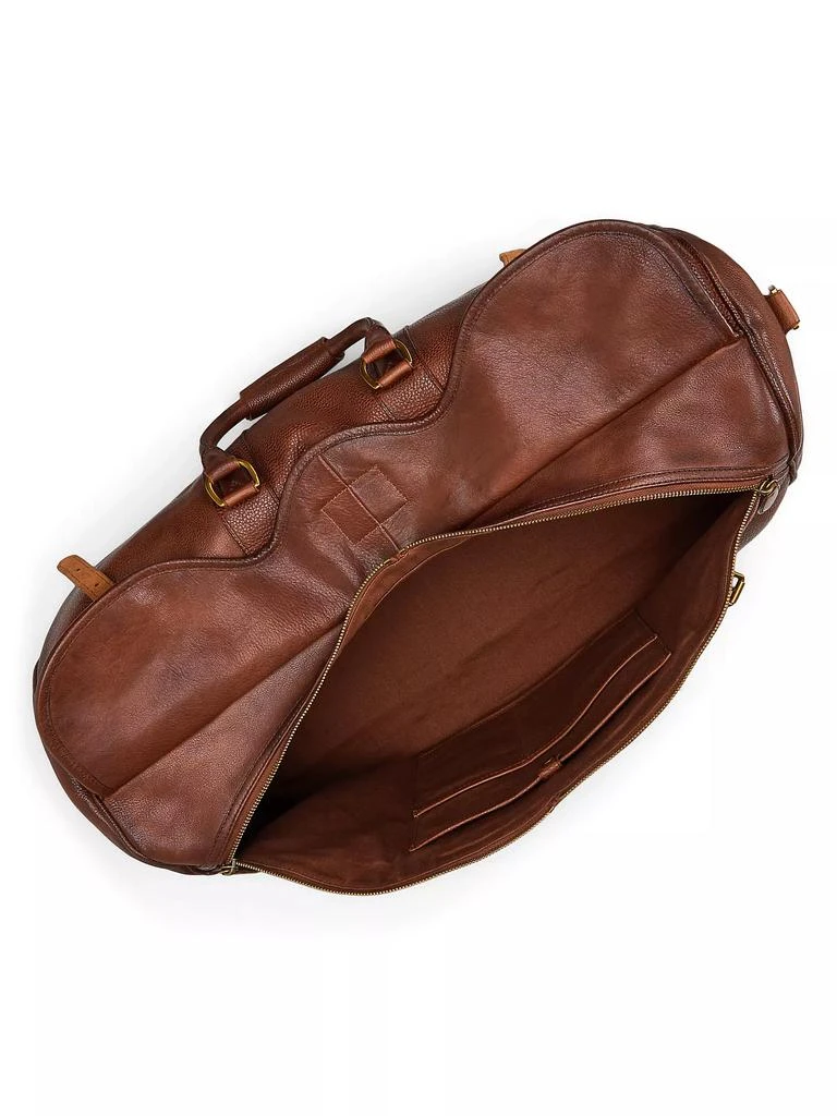 Ralph Lauren Heritage Leather Duffel Bag 4