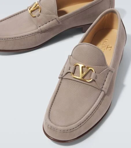 Valentino VLogo leather loafers 3