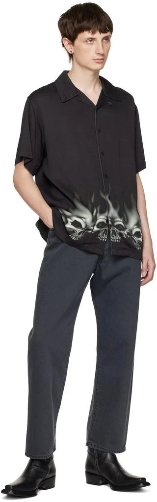 Stolen Girlfriends Club Silver & Black Jade Earrings 4