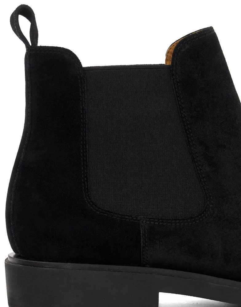 DUNE London Dune London Cromwells suede ankle boots in black 3