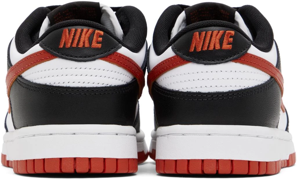 NIKE Black & White Dunk Low Retro Sneakers 2