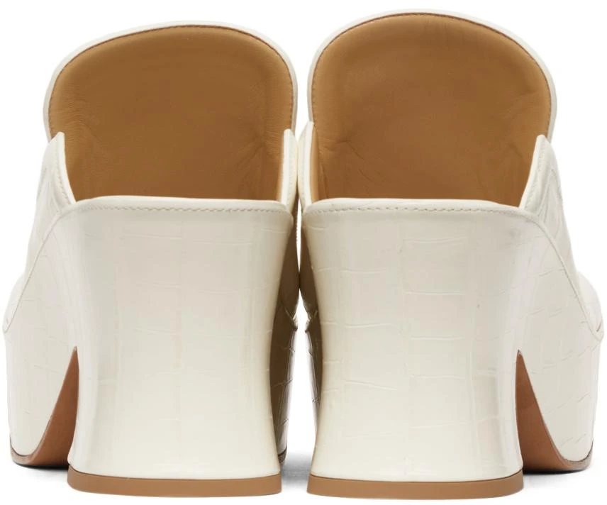 Bottega Veneta Croc Wedge Heels 4