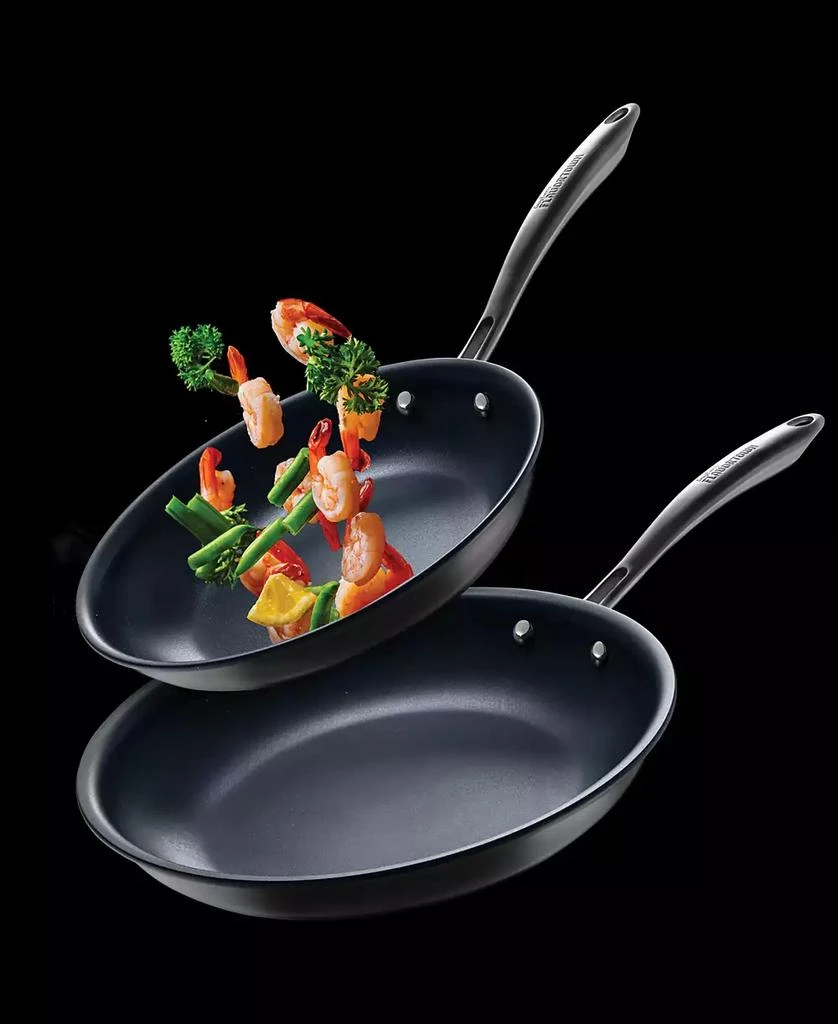 Guy Fieri Flavortown Hard-Anodized Laser Titanium Aluminum 10-Pc. Cookware Set 8