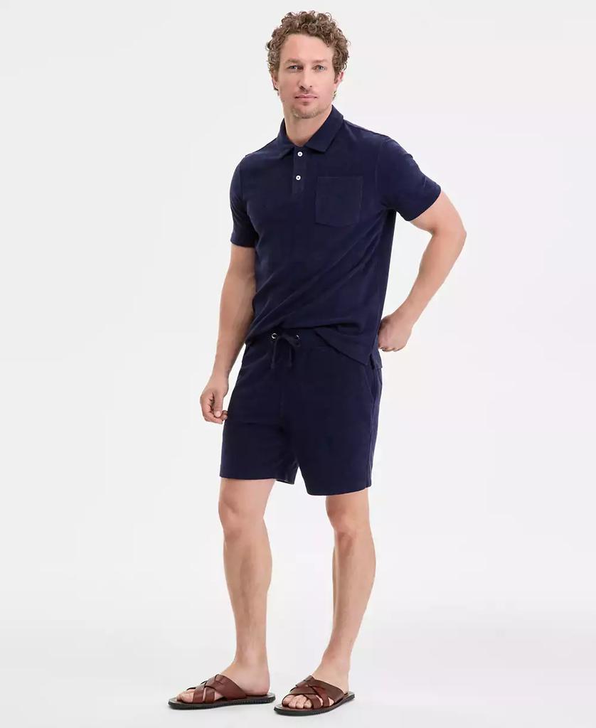 Club Room Men's Solid Terry Cloth Shorts, Exclusively at Macy's