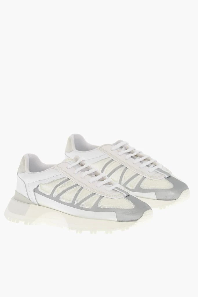 MAISON MARGIELA Maison Margiela MM6 Low-Top Sneakers With Contrasting Details 1