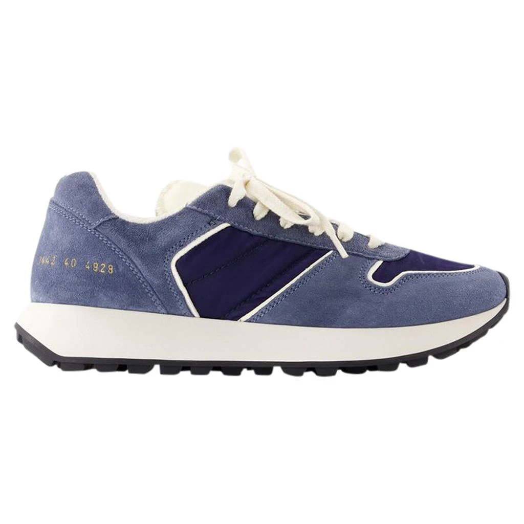 Common Projects Track Sneakers - COMMON PROJECTS - Leather - Blue 1