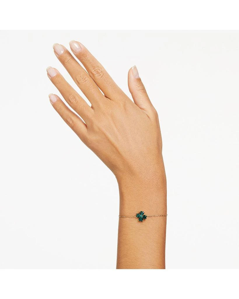 Swarovski Idyllia Crystal Clover Bolo Bracelet 2
