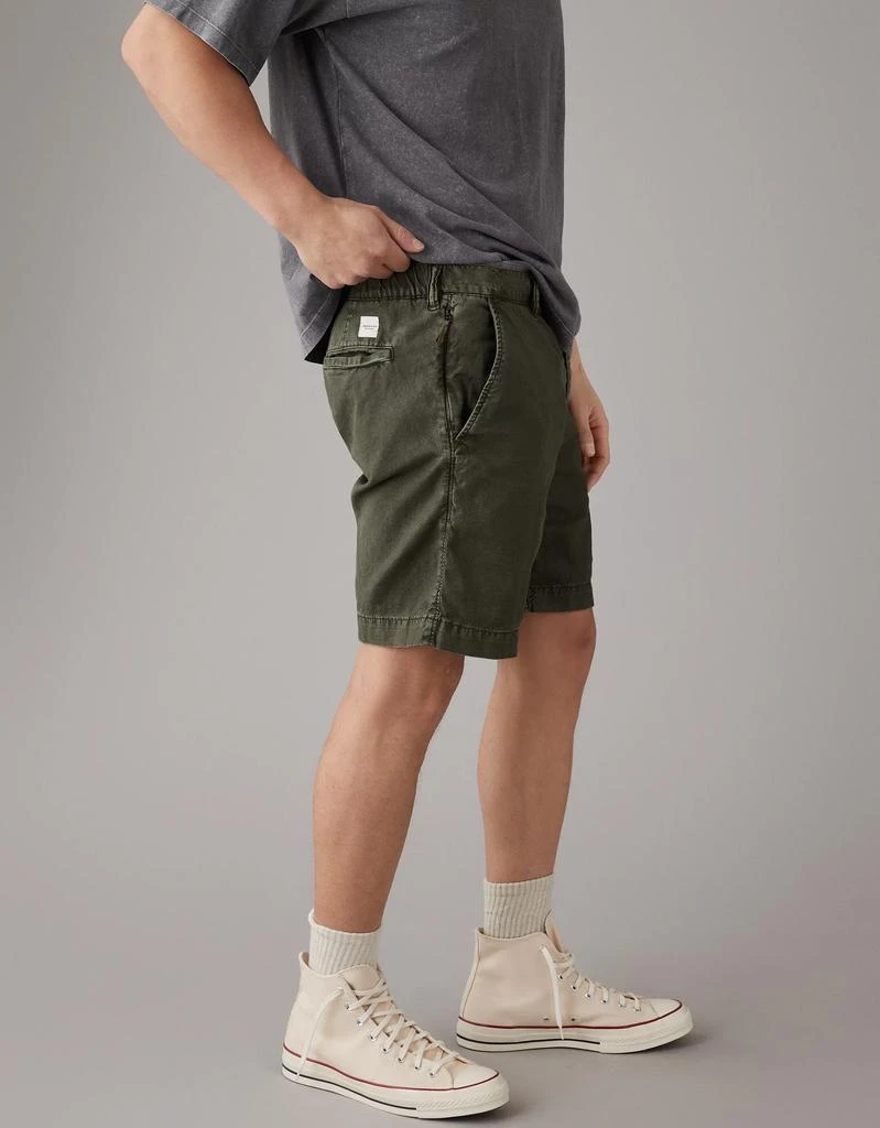 AE AE 9" Flex Weekend Linen-Blend Short 5