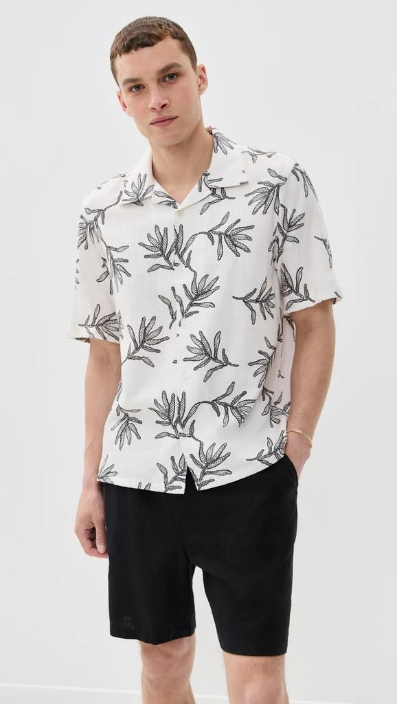 NN07 Ole Printed Camp Shirt 1