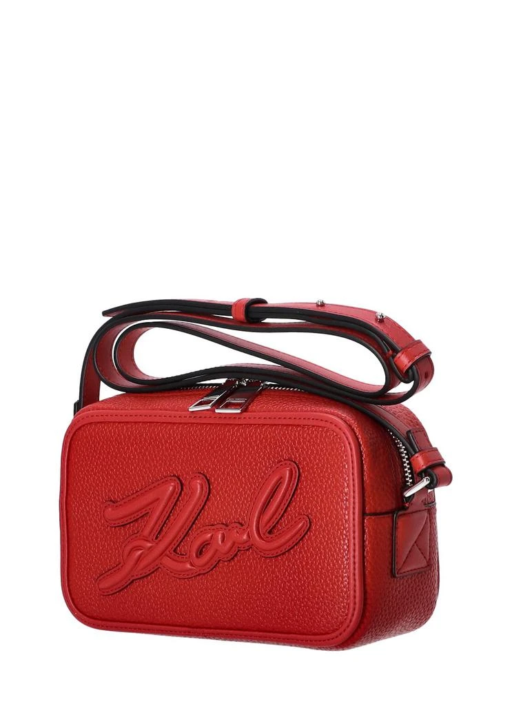 Karl Lagerfeld Paris K Skuare Camera Bag Grainy 3