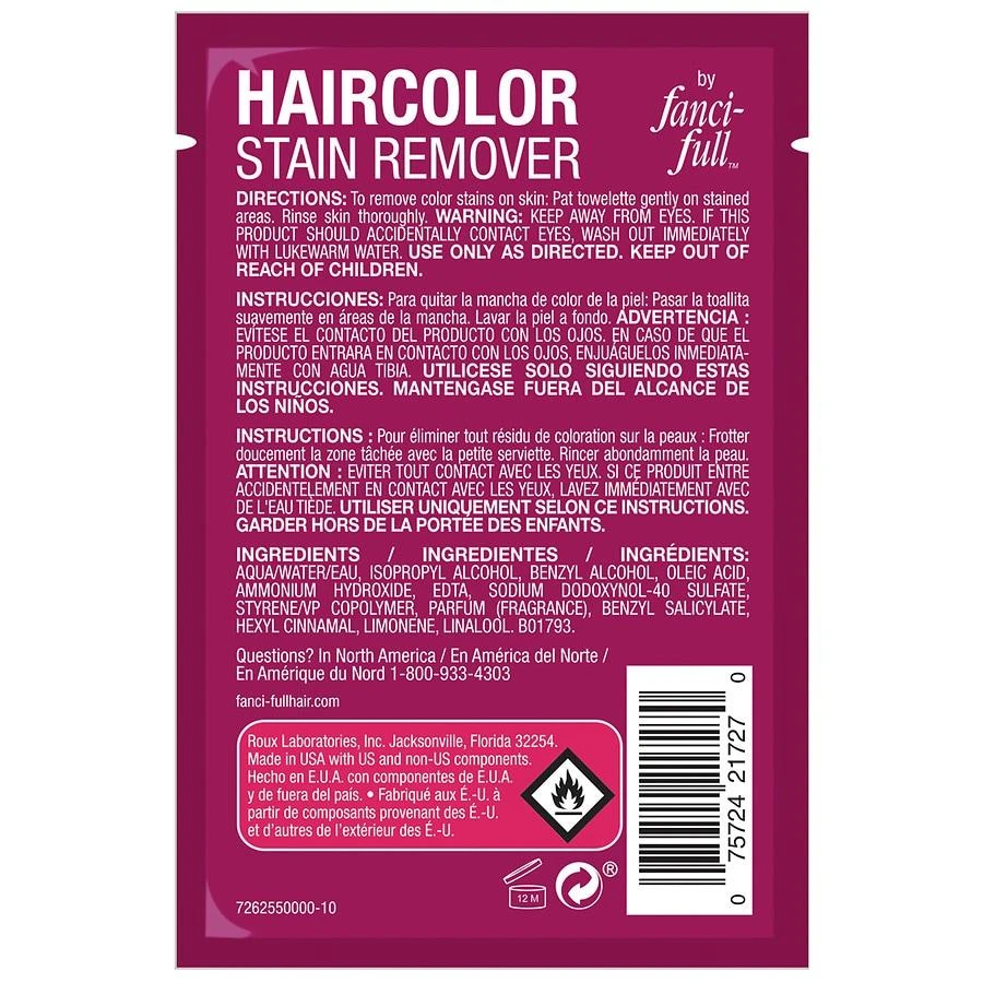 Fanci-Full Haircolor Stain Remover Towelette 2