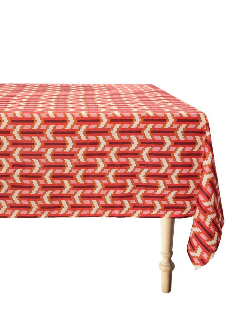 CABANA Chevron Rectangular Tablecloth 1