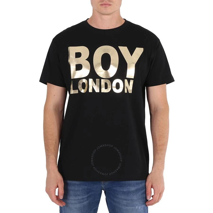 BOY LONDON Men's Black / Gold Boy London Tee 1