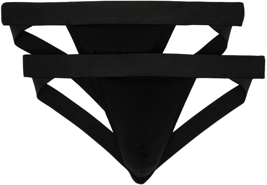 CDLP Two-Pack Black Jock Straps 1
