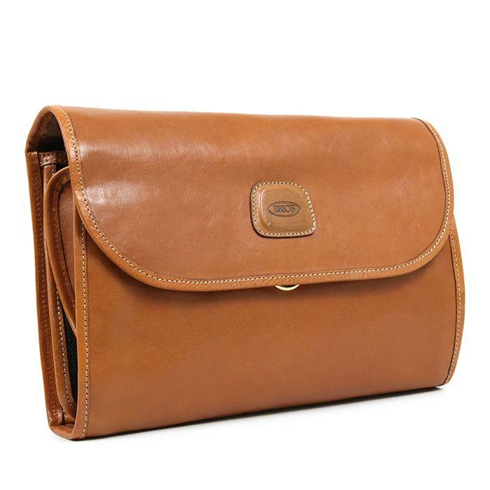 Bric's Life Pelle Leather Tri-Fold Toiletry Kit 7