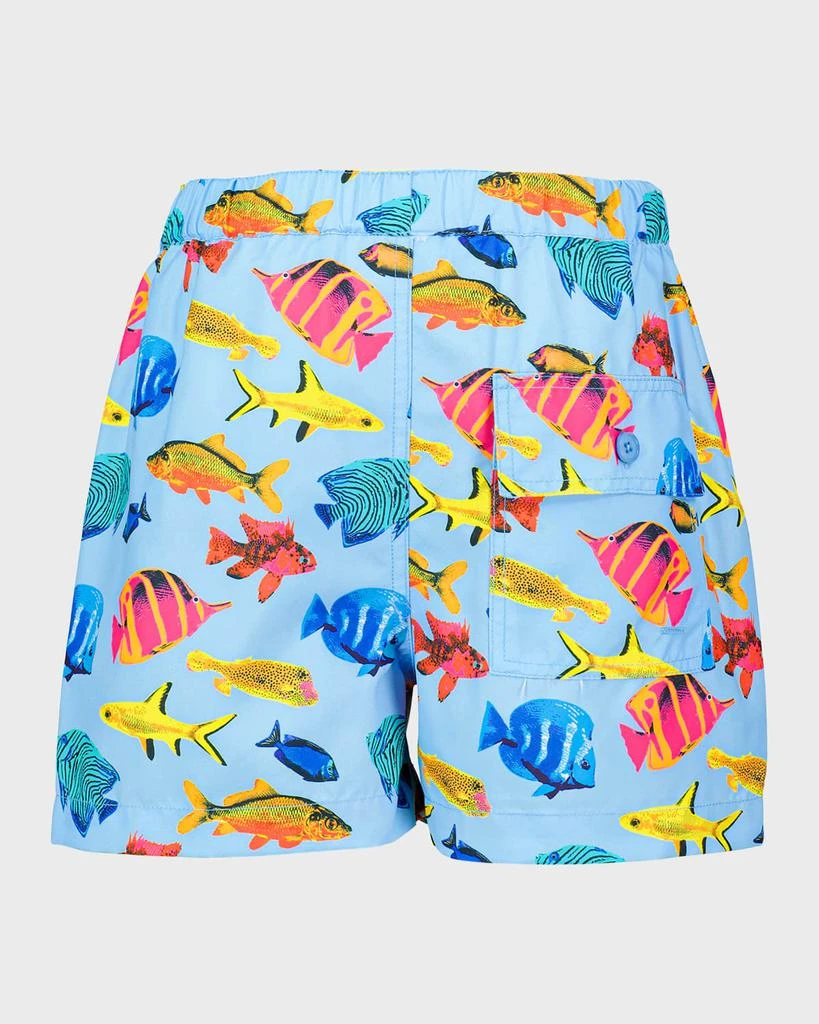 Rachel Riley Boy's Tropical Fish Swim Shorts, Size 2-10 2