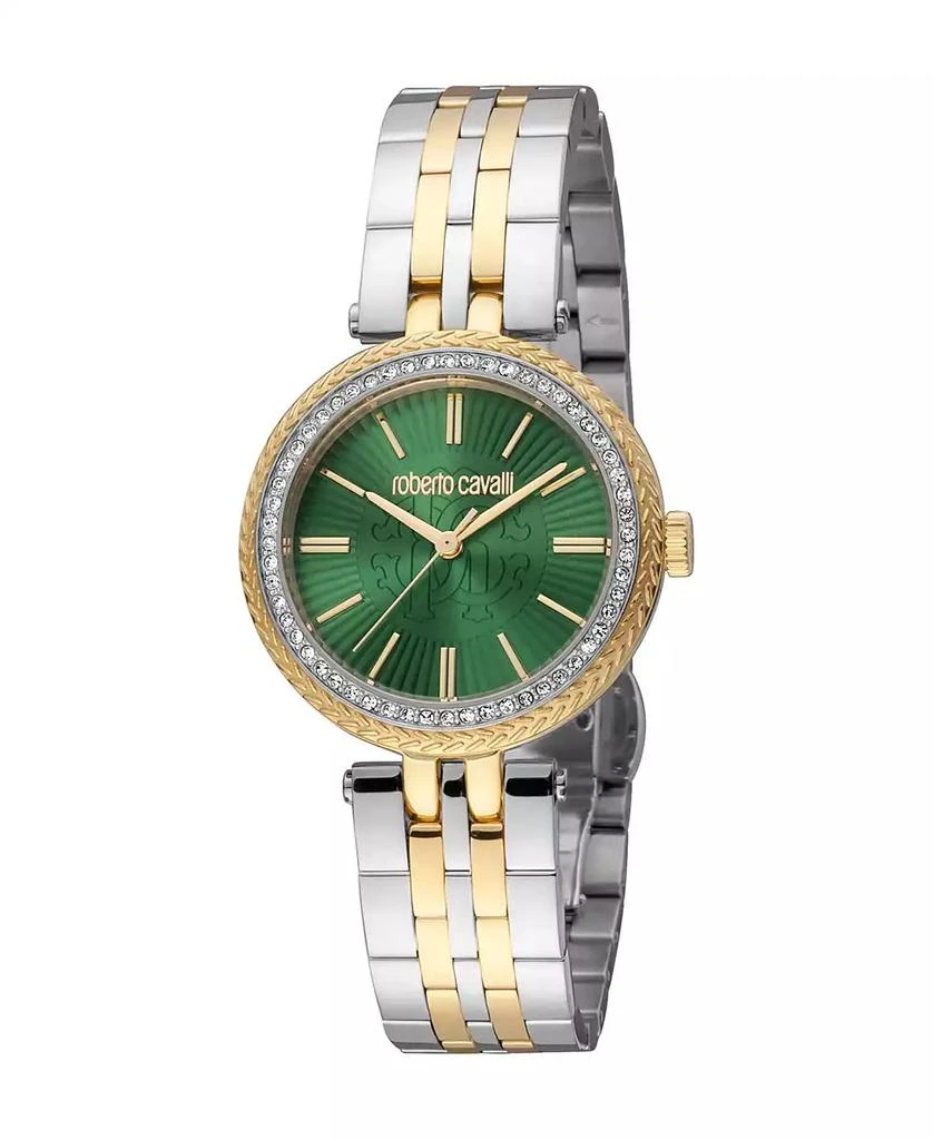 Roberto Cavalli Women's Quartz Two-tone Stainless Steel Watch 1
