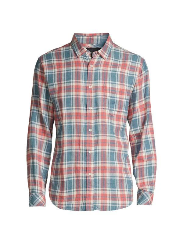 Rails Wyatt Plaid Button-Front Shirt 5
