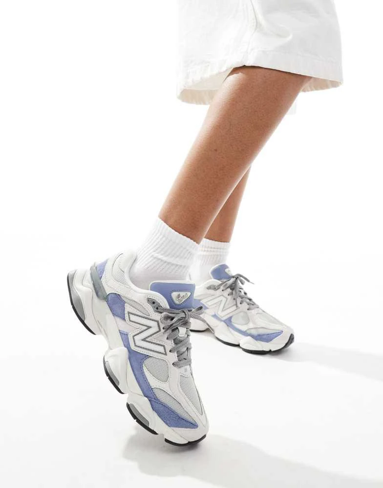 New Balance New Balance 9060 trainers in grey and blue 3