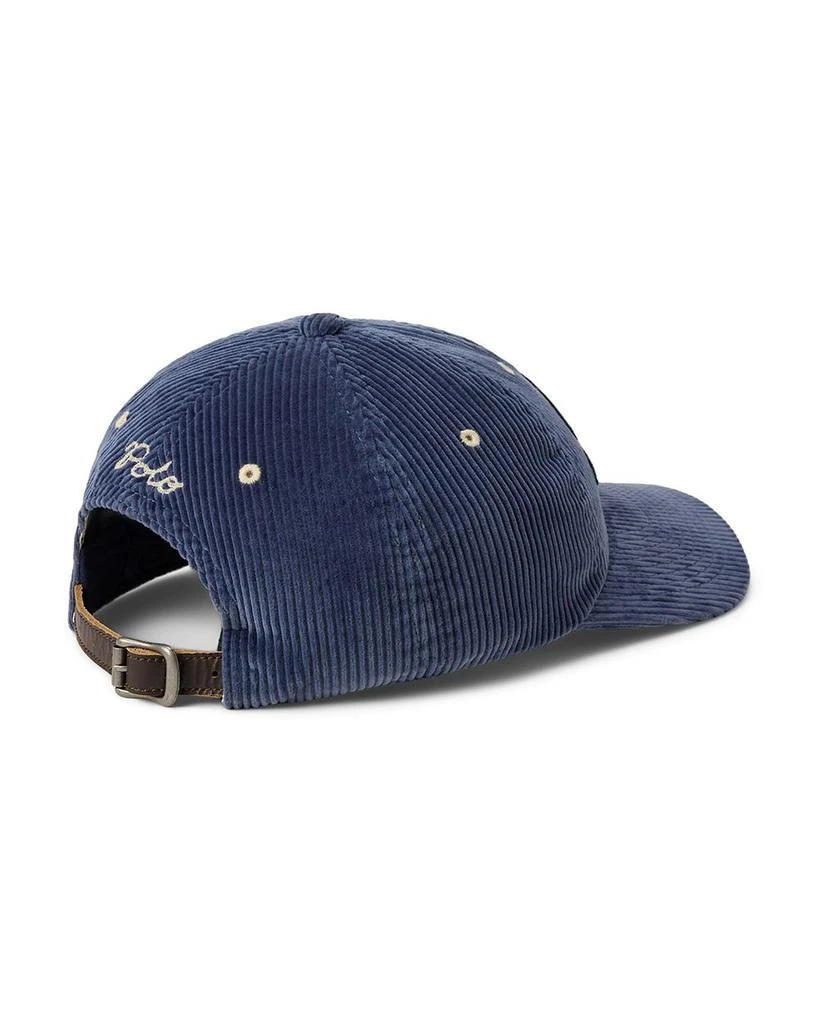 Ralph Lauren The Ralph Logo Corduroy Ball Cap 2