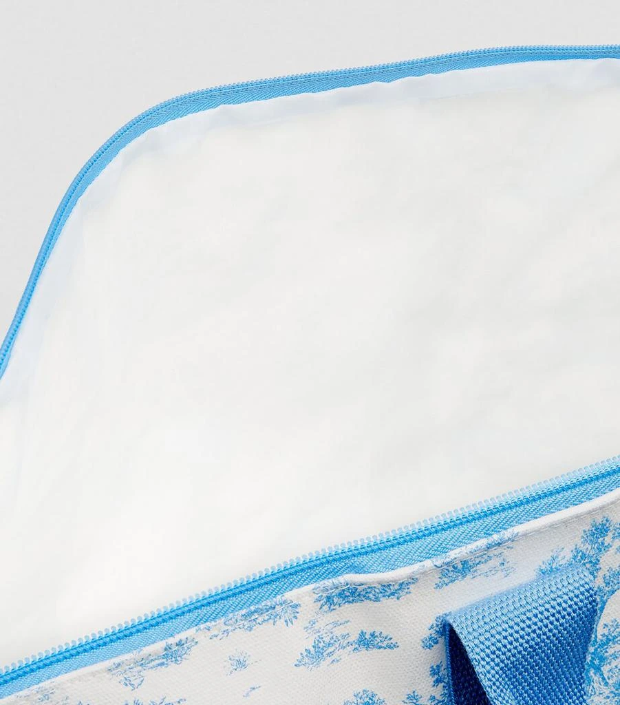 Harrods Toile Foldable Overnight Bag 6