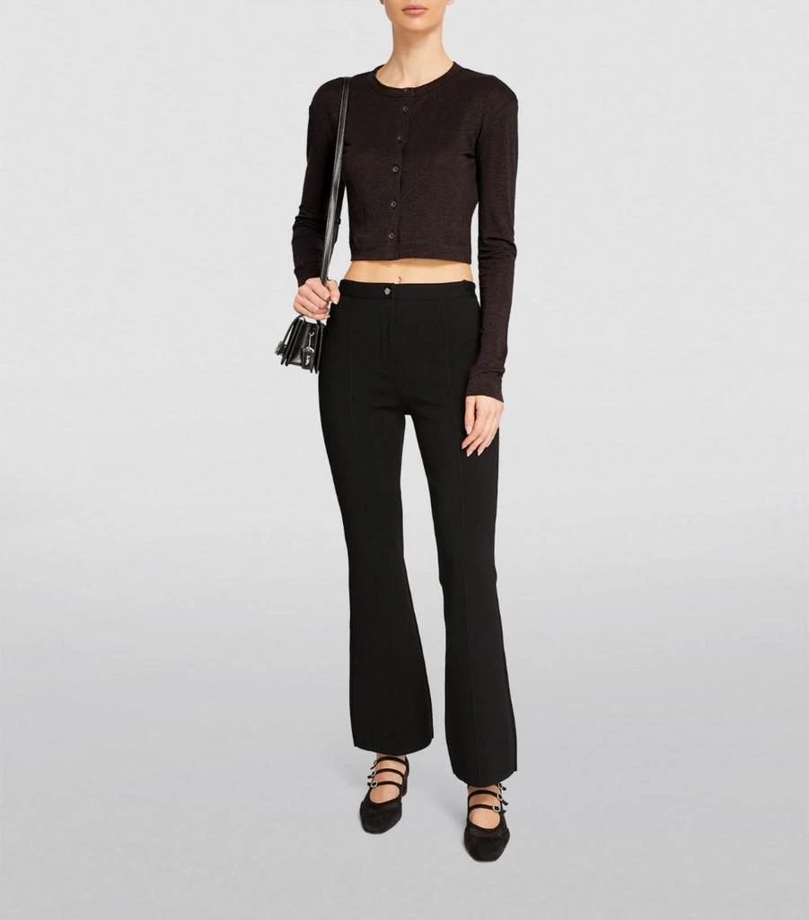 MAX&Co Linen Cropped Cardigan 2