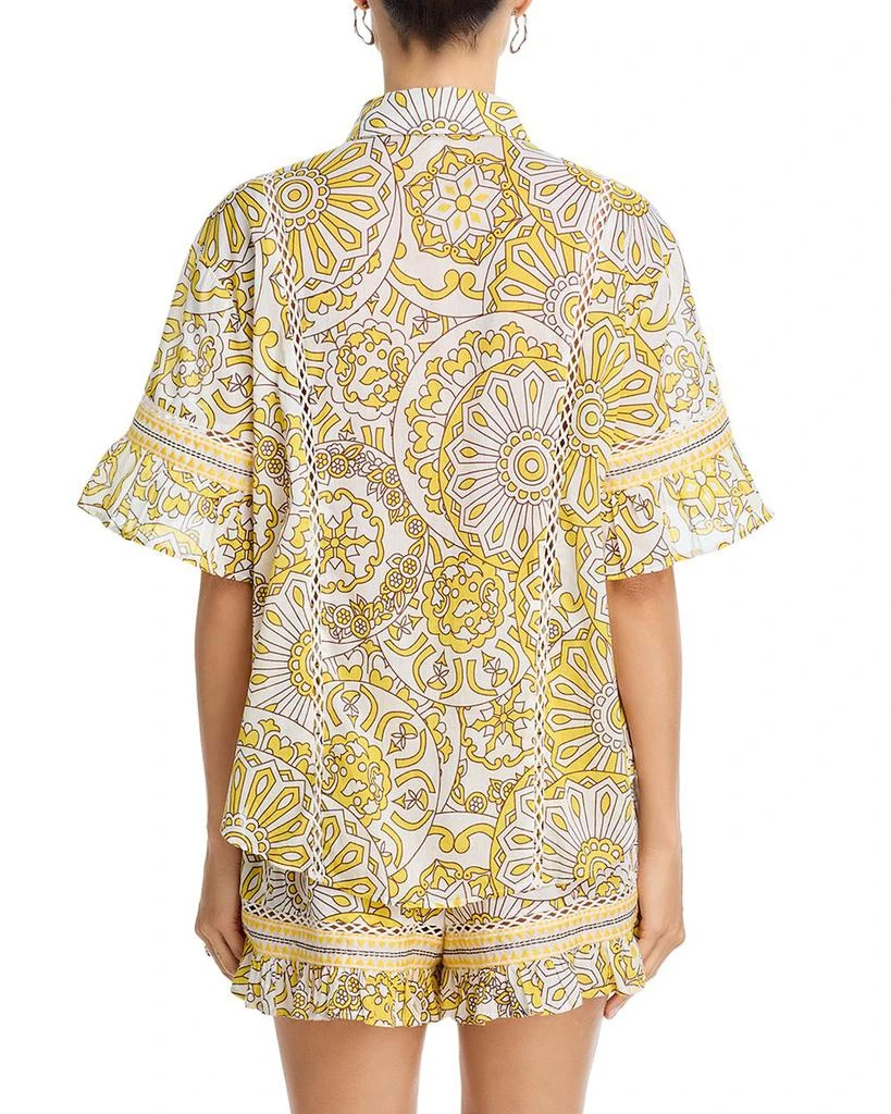 Ramy Brook Violette Swim Cover-Up Shirt 3