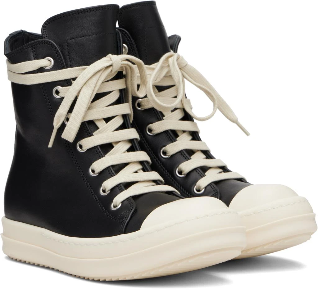 Rick Owens Black Concordians Sneakers 4
