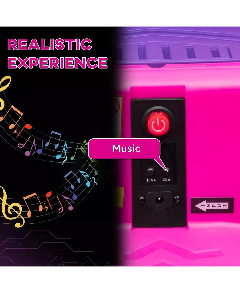 HONGGE 12V Kids Electric Bumper Car with 360 Degree Spin 5