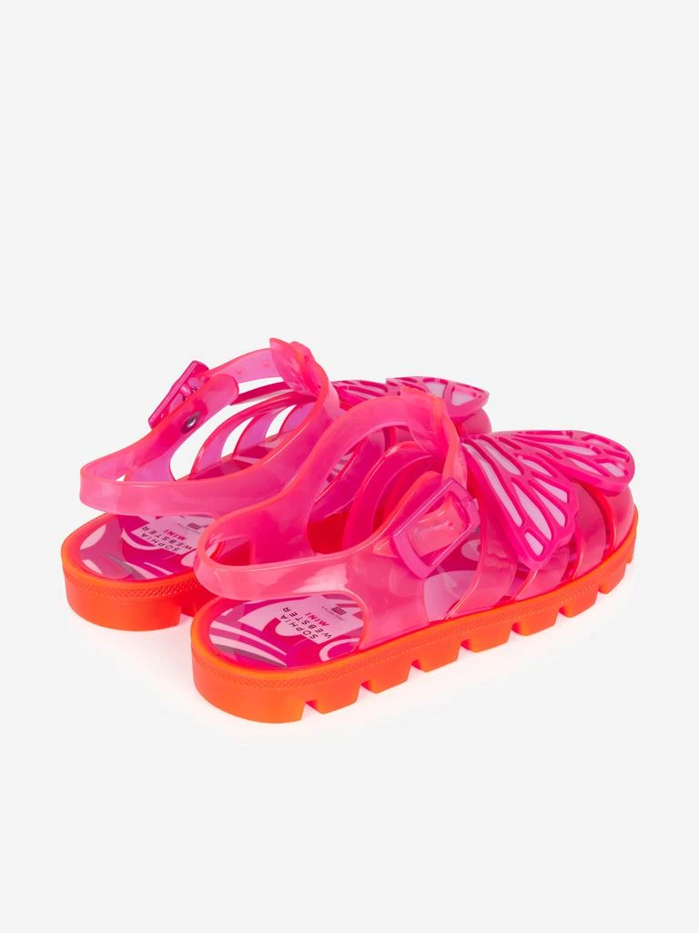 Sophia Webster Girls PVC Butterfly Jelly Sandals 2