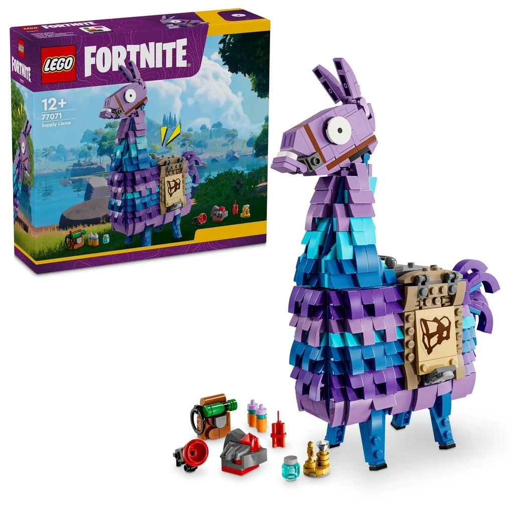 undefined LEGO Fortnite Supply Llama Video Game Character Toy 77071 1
