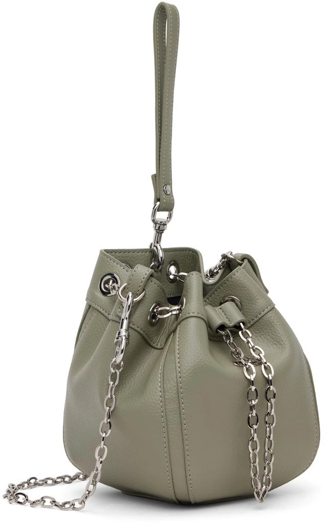 Vivienne Westwood Green Chrissy Small Bucket Bag 2