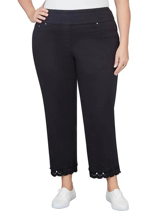 Ruby Rd Rd Plus Size Soft Stretch Denim Pants 1