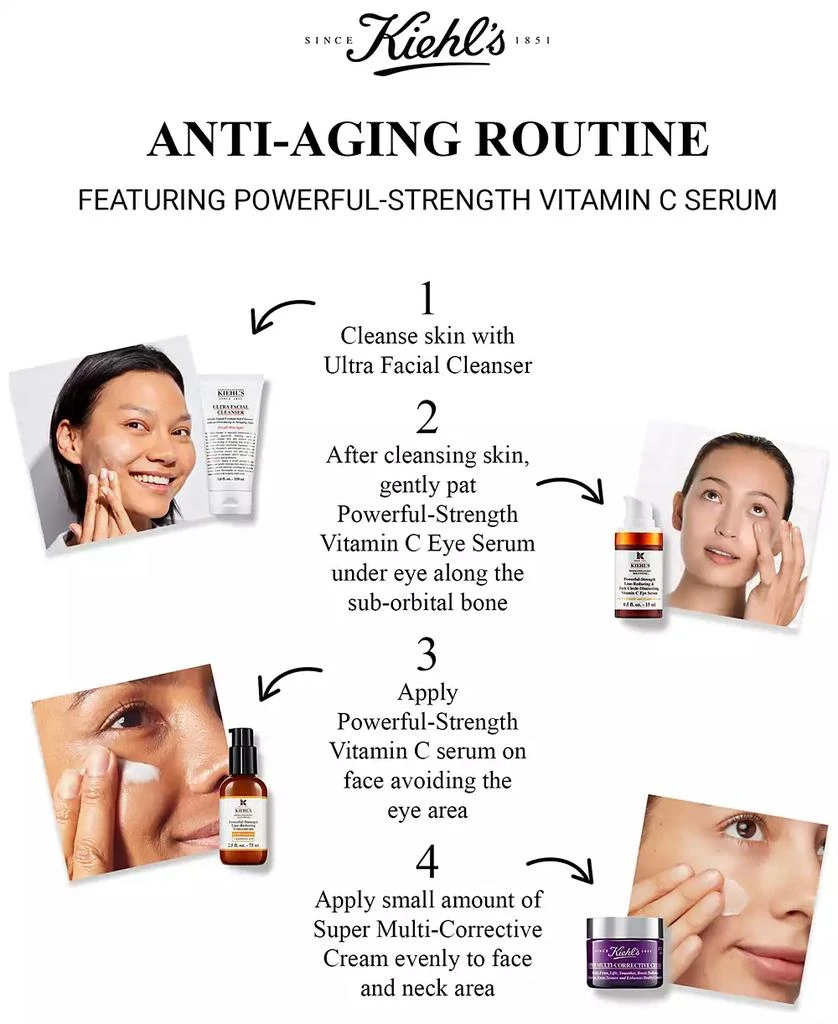 Kiehl's Dermatologist Solutions Powerful-Strength Vitamin C Serum, 2.5 fl. oz. 7