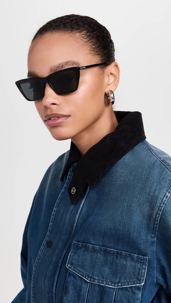 Yves Saint Laurent Sl 737 Mica Thin Sunglasses 2