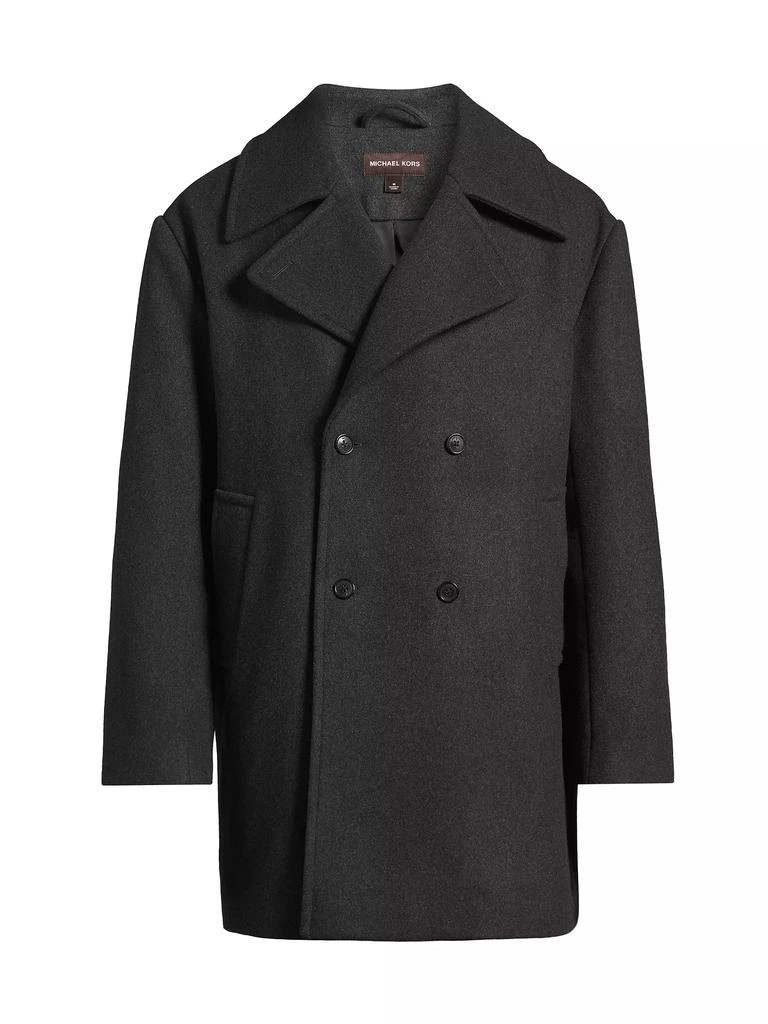 Michael Kors Oversized Wool Peacoat 1