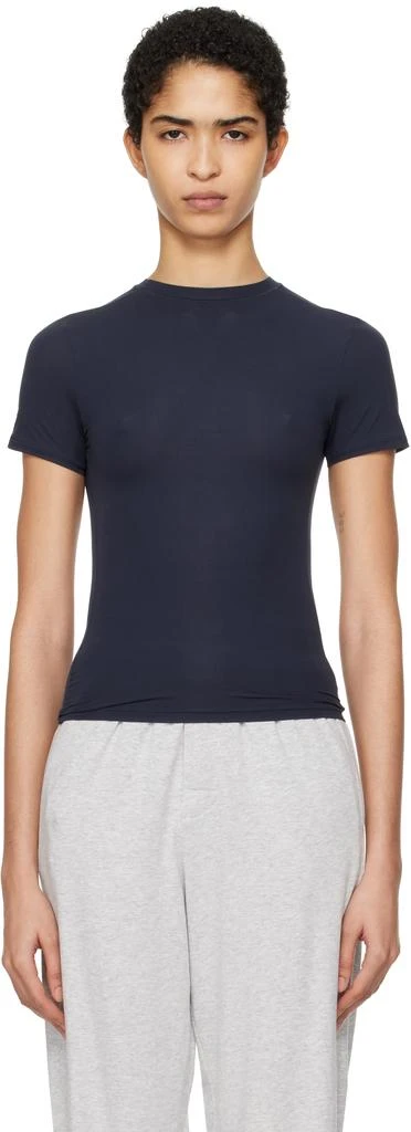 SKIMS Navy Fits Everybody T-shirt 1