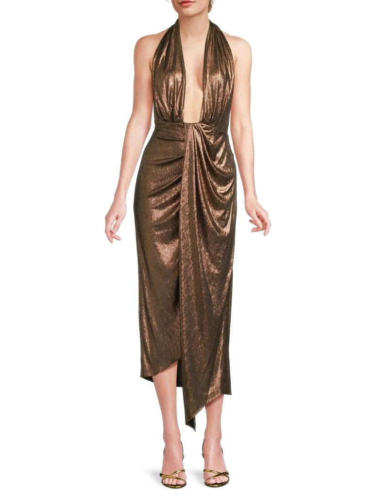 Mayberry Shimmer Halter Dress Mayberry Shimmer Halter Dress