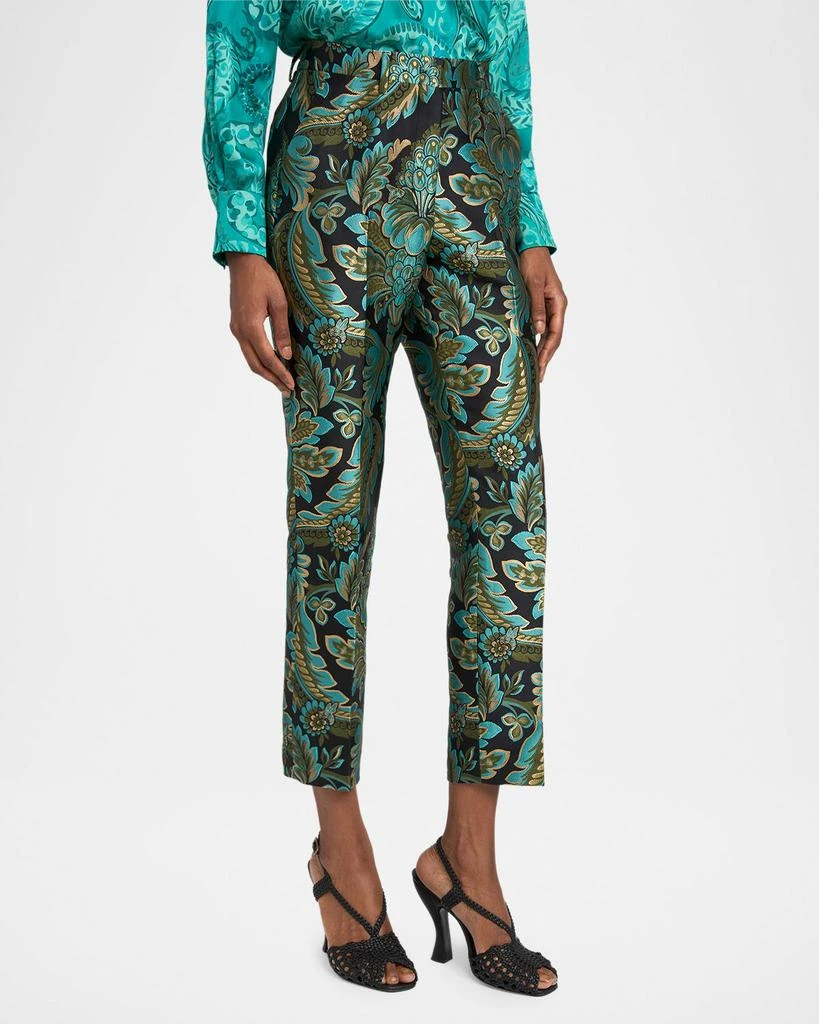 ETRO Capitol Floral Jacquard Pants 4