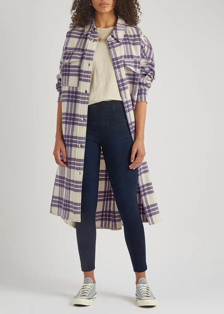 SPANX Jean-ish stretch-denim leggings 4