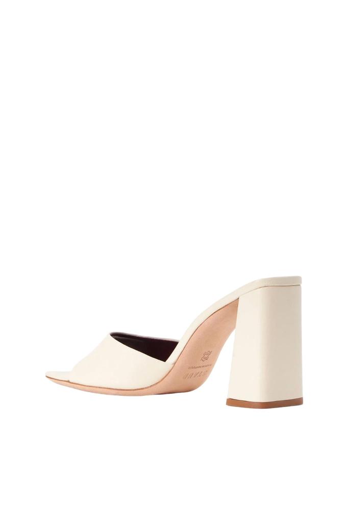 STAUD Sloane Heel Sandals In Cream