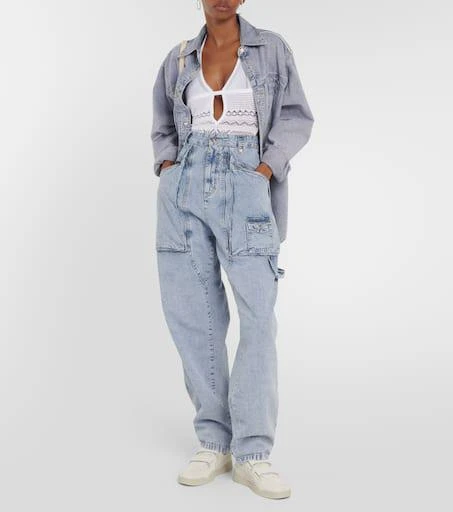 Isabel Marant Oney High suede high-top sneakers 2