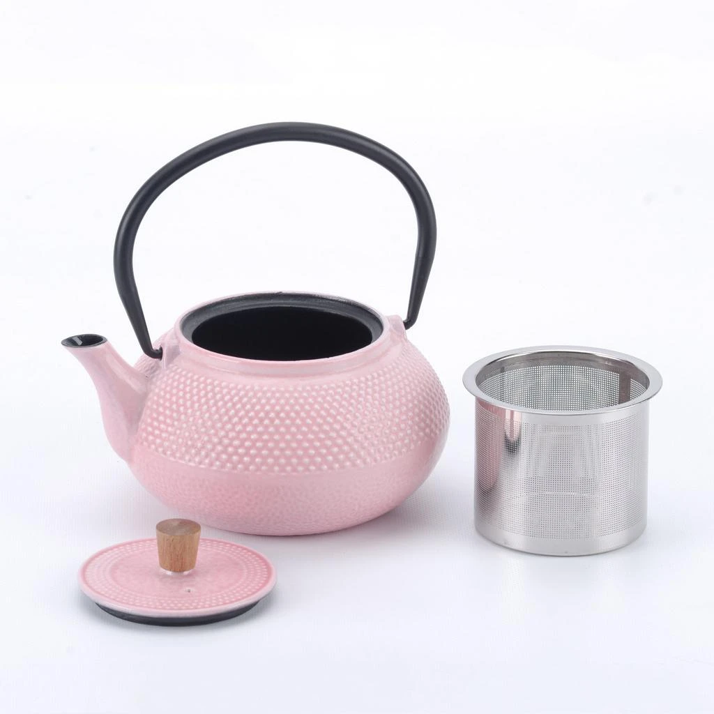 MNML Enameled Cast Iron Teapot - Dot 5