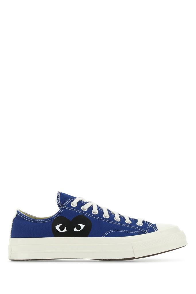 Comme des Garcons Blue canvas Comme Des Garçons X Converse sneakers