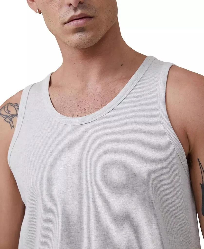 Cotton On Men's Loose Fit Rib Tank Top 3