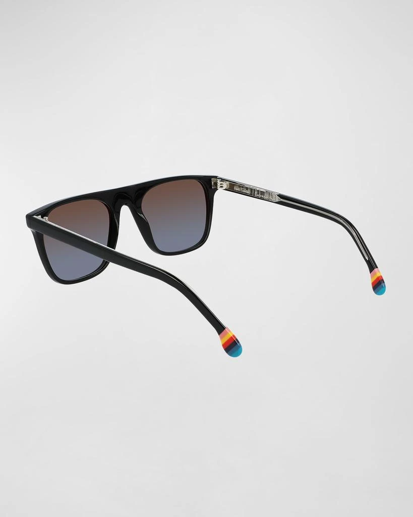 Paul Smith Men's Flat-Top Rectangle Sunglasses 2